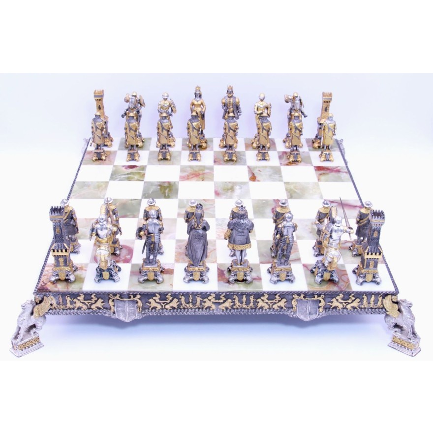 Schachspiel 'König Artus' von Piero Benzoni, Einzelstück