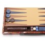 Backgammon Koffer Kunstleder Paisley Muster, 39 x 25 cm, Einzelstück Ausführung 1B