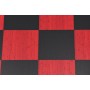 Schach Set Staunton Form, rot und schwarz, Ausführung 1B
