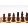 Schach Set mit handgeschnitzten Schachfiguren, Einzelstück