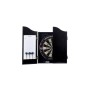 Dart Cabinet schwarz mit Dartboard und Darts